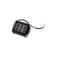 Светодиодная фара SKYWAY OFF ROAD прямоугольная 12V/24V 18W 6000К 6 диодов дальний свет S07201009