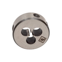 Круглая ручная плашка с направляющей в наборе М3х0.5, HSS, Ф25х9 мм Thorvik  D-DRIVE MDG305 52859