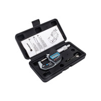 Цифровой микрометр IP65 0-25mm/0,001mm NORGAU 041057025/П