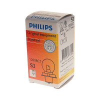 Автолампа PHILIPS S3 15 P26s 12V, 1,10 12008C1