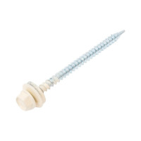 Кровельный саморез Daxmer 4,8х70 RAL 1015, сверло №1, 100 шт. 00000312300