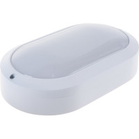 Влагозащищенный светодиодный светильник Uniel Овал ULW-K12A 10W/5000K IP54 WHITE UL-00005456