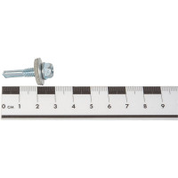 Кровельный саморез Daxmer 5,5х25 цинк сверло №4, 250 шт 00000305631
