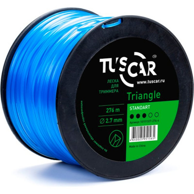 Леска для триммера TUSCAR Triangle Standart 10151327-276-4