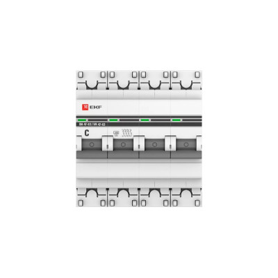 Автоматический выключатель EKF PROxima ВА 47-63 mcb4763-4-10C-pro