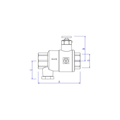 Обратный клапан Valtec VT.171.N.04