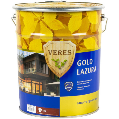 Пропитка VERES Gold Lazura №3 45282