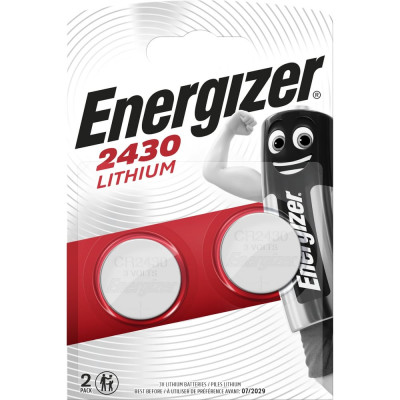 Energizer Бат. Lithium CR2430 2 шт/бл 7638900379914