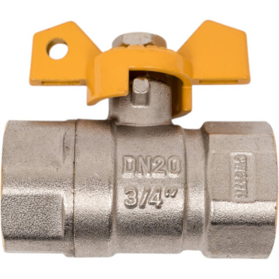 Terma Кран шаровой для газа 3/4в/в бабочка 26064