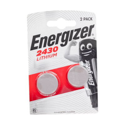Energizer Бат. Lithium CR2430 2 шт/бл 7638900379914