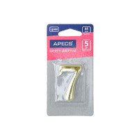 Дверная цифра APECS DN-01-7-Z-G 19005 00019005