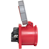 Розетка стационарная внутренняя EKF 3352 3Р+РЕ+N 63А 380В IP67 ps-3352-63-380
