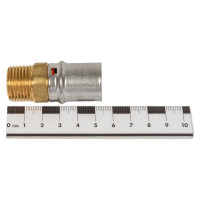 Переходник с наружной резьбой STOUT 1/2х20 прессовой SFP-0001-001220 RG008S95VP8T3O