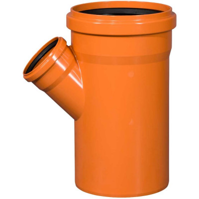 Тройник наружной канализации Ostendorf 45 градусов, 250х125 224330