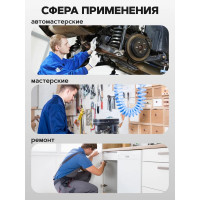 Набор ключей Rockforce шестигранных экстрадлинных 1.27-10мм 10 предметов RF-5102XL(6182)