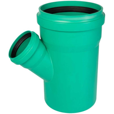 Тройник ливневой канализации Ostendorf 315/160, 45 градусов 772850