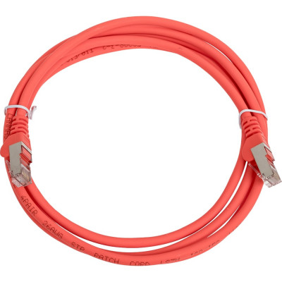 Патч-корд LANMASTER RJ45-RJ45, 4 пары, FTP, категория 5е, 2 м оранжевый, LSZH, LAN-PC45/S5E-2.0-OR