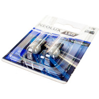 Автолампа NEOLUX W5W W2.1x9.5D LED COLD WHITE 6000К блистер, 2шт 12V 1 NT1061CW-02B