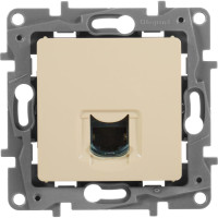 Розетка Legrand компьютерная RJ45 категория 6 UTP Legrand Etika слоновая кость 672353