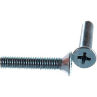 Винт с потайной головкой Саморезик 5х25 оцинк. DIN 965, 400 шт. DIN965-5х25-400