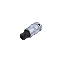 Головка со вставкой SPLINE с отверстием (1/2", MH16, 55 мм) AV Steel AV-927021