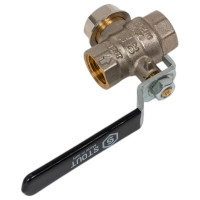 Шаровой кран с фильтром STOUT 1/2 SVF 0001 000015 RG008P156NF989