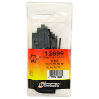Набор из 9 ключей Torx в сумке BONDHUS T10 - T50 12699