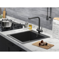 Смеситель для кухни Paulmark SKALEN, антрацит,  Sk213020-AN