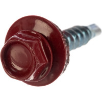 Кровельный саморез Стройметиз 4,8х28 красно-коричневый RAL 3011 уп. 300 шт. 2080016