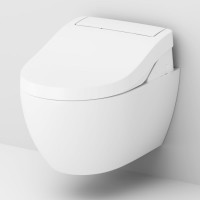 Подвесной унитаз с электронной крышкой-биде AM.PM Awe Clean Care C111739SC