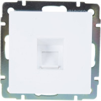 Компьютерная розетка Smartbuy RJ45 белая Нептун SBE-05w-S1-RJ