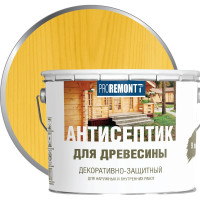 Антисептик Proremontt деревозащитное средство сосна 9 л Лк-00004612
