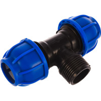 Тройник с наружной резьбой UNIO ШК 25x1x25 77025000025M100b