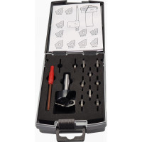 Набор фреза со сменными ножами (32 мм, 61 мм, хвостовик 12 мм) для фасадов ROTIS 1473231212