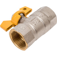 Шаровой кран Terma для газа 3/4в/в бабочка 26064