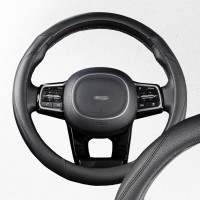 Оплетка SKYWAY Top-4 M, черная, экокожа S01102290