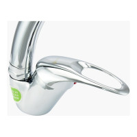 Одноручный смеситель для мойки Juguni JGN0420/С, литой поворотный излив 0402.612