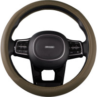 Оплетка SKYWAY Crome-1 M, бежевая, экокожа S01102037