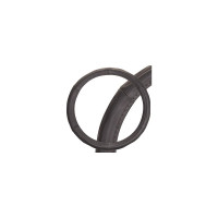 Оплетка SKYWAY Comfort-5 M, серая, экокожа S01102155