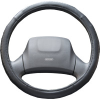 Оплетка SKYWAY Modern-6 L, черная, экокожа S01102023