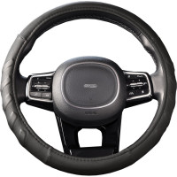 Оплетка SKYWAY Touch-2 M, черная, экокожа S01102174