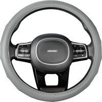 Оплетка SKYWAY Touch-3 M, серая, экокожа S01102154