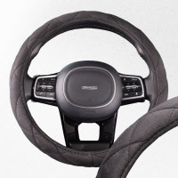 Оплетка SKYWAY Hit-1 M, серая, замша S01101049