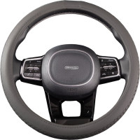 Оплетка SKYWAY Modern-5 M, серая, экокожа S01102041