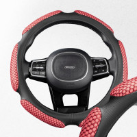 Оплетка SKYWAY Sponge snood 6 подушечек, M, красная, экокожа S01102243