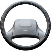 Оплетка SKYWAY Touch-2 L, черная, экокожа S01102131