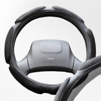 Оплетка SKYWAY Sponge classic 6 подушечек, L, черная, замша S01101013