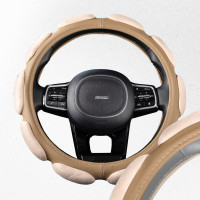 Оплетка SKYWAY Sponge classic 10 подушечек, M, бежевая, замша S01101041