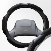 Оплетка SKYWAY Sponge air 6 подушечек, L, черная, замша S01101062