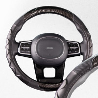 Оплетка SKYWAY Comfort-3 M, черная, экокожа S01102324